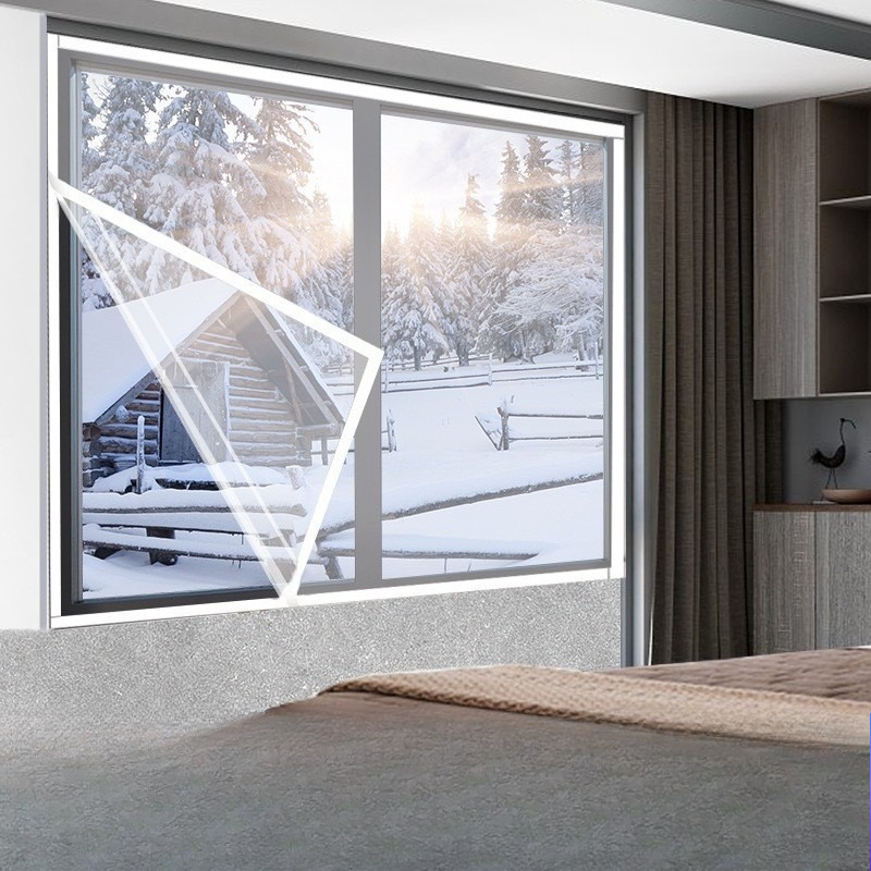 Winter Transparent Sealing Win - Window Insulation Film ulasan dan harga