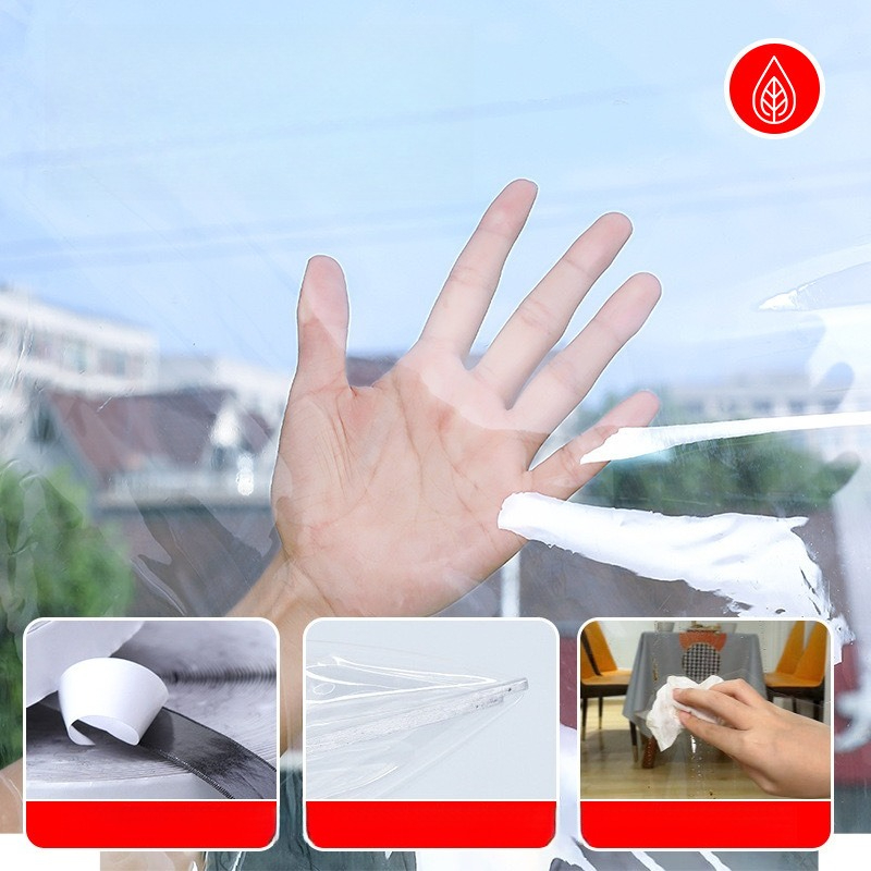 Winter Transparent Sealing Win - Window Insulation Film ulasan dan harga