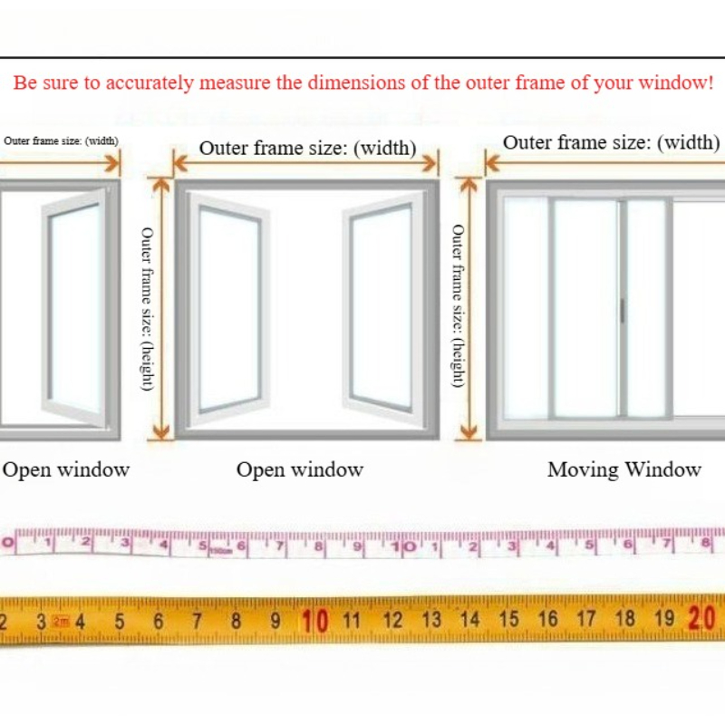 Winter Transparent Sealing Win - Window Insulation Film ulasan dan harga