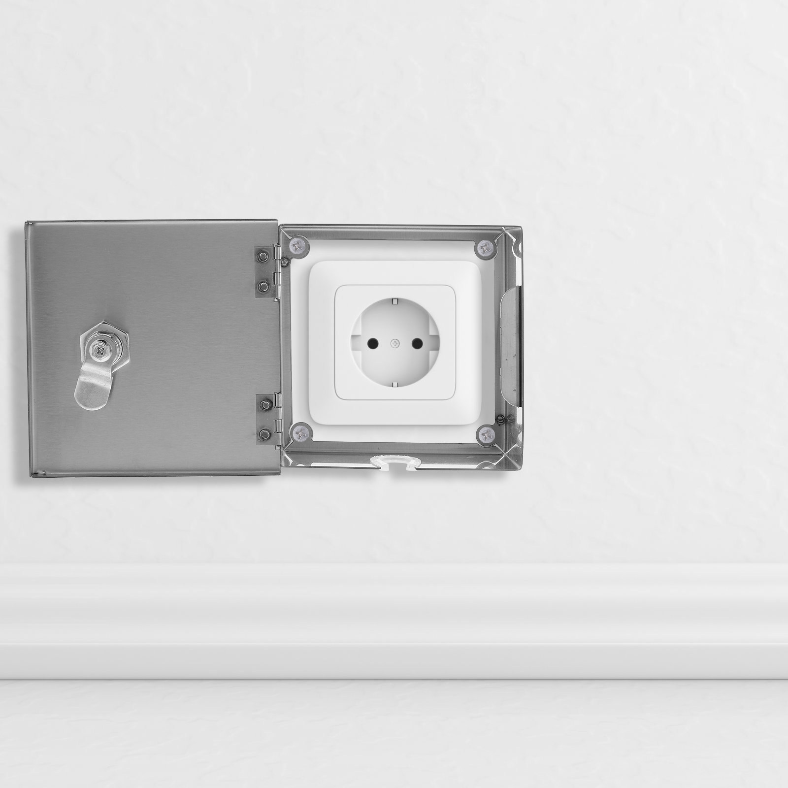 Stainless Steel Electrical Box - Electrical Outlet Cover ulasan dan harga