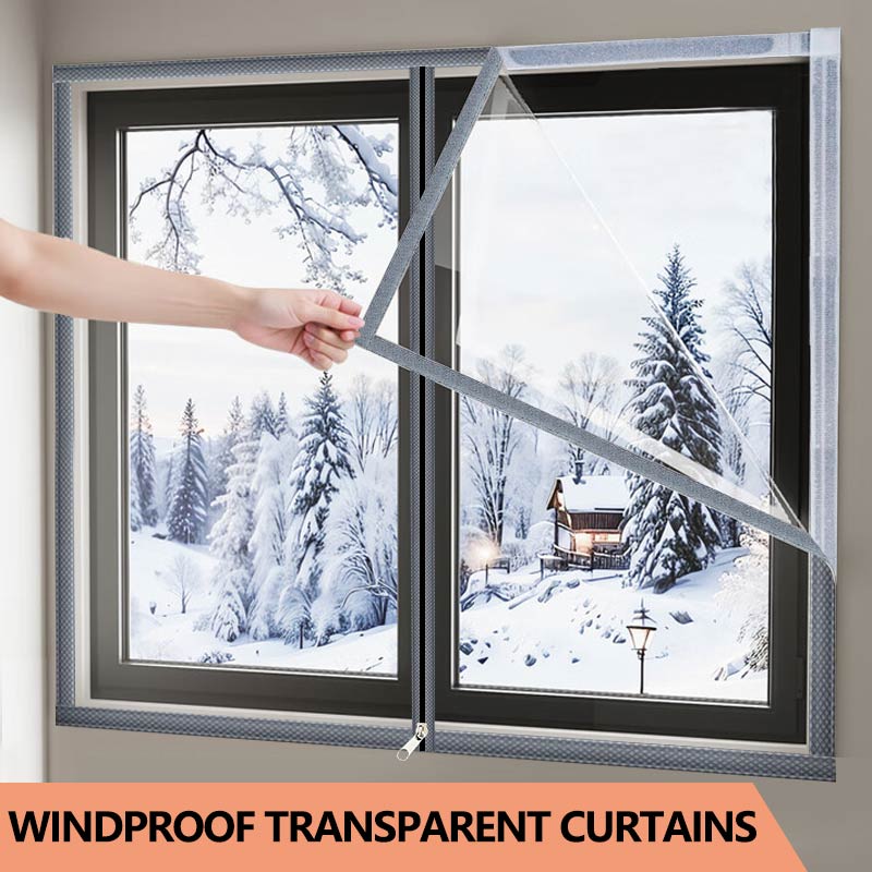 Transparent windproof sealing  - Window Insulation Film ulasan dan harga