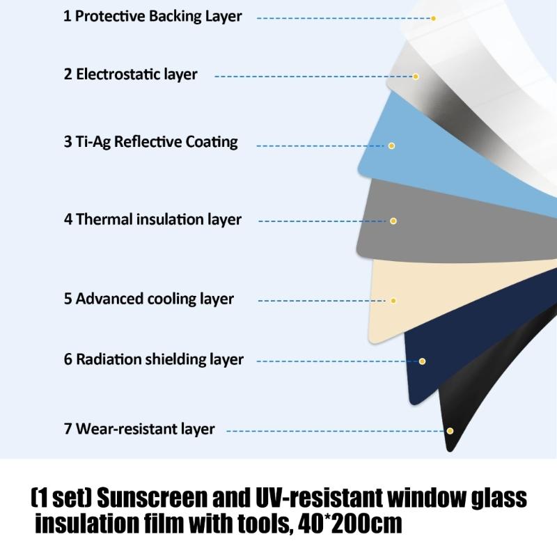 40X200cm Window Film For Tempe - Window Insulation Film ulasan dan harga