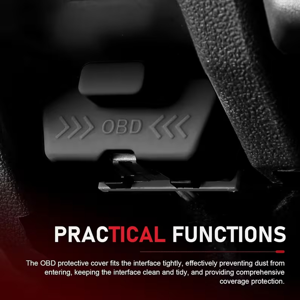 Lanke 1PC Car OBD Port Dust Co - Electrical Outlet Cover ulasan dan harga