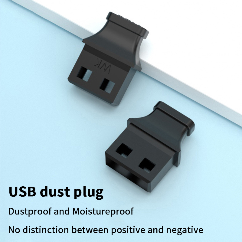 5/10Pcs Type-A USB Port Plug W - Electrical Outlet Cover ulasan dan harga