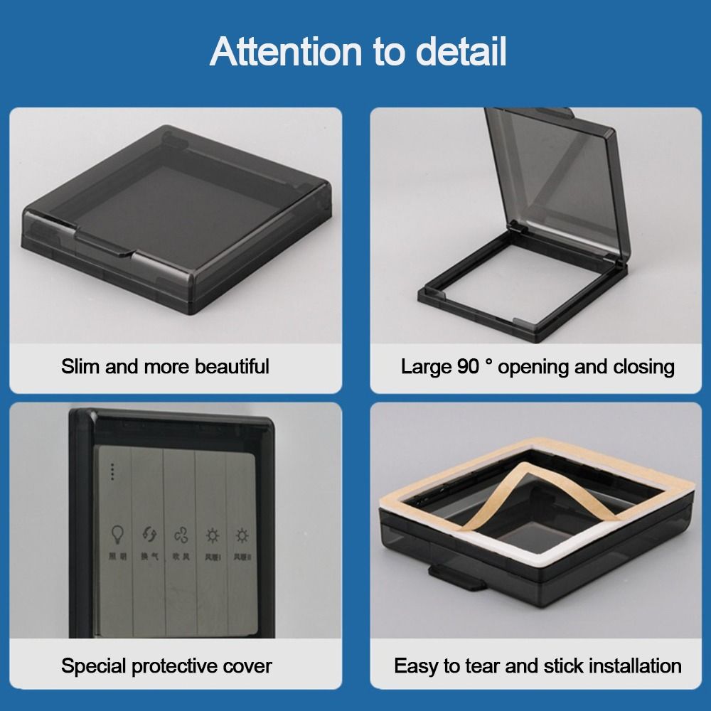 Wall-mounted Switch Protective - Electrical Outlet Cover ulasan dan harga