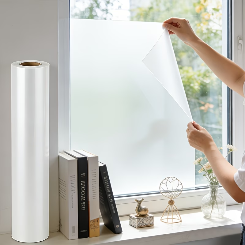 Solid Color Privacy Film Frost - Window Insulation Film ulasan dan harga