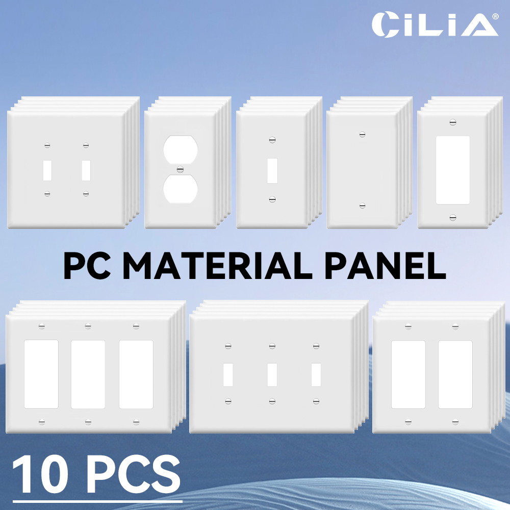 10pcs of Wall Panel Light Swit - Electrical Outlet Cover ulasan dan harga