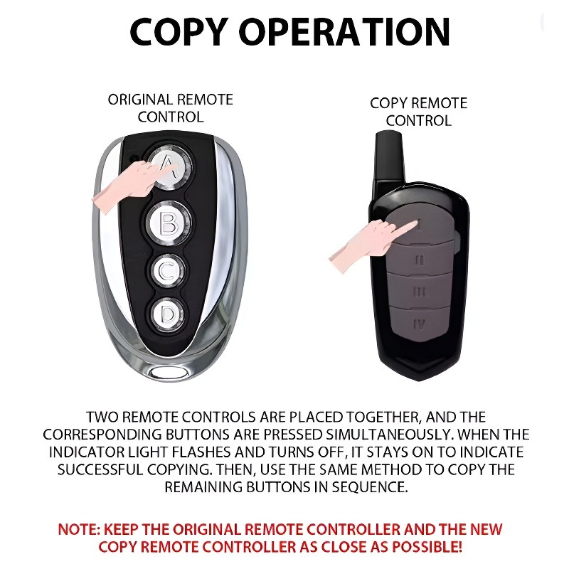 433MHz Wireless Auto Copy Remo - Home Improvement Cars ulasan dan harga